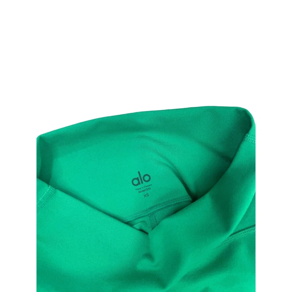 Alo Yoga High Waist Leggings Size XS green